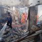 Kebakaran Landa Kios dan Rumah di Cikembar Sukabumi, Diduga Akibat Kebocoran Gas