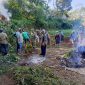 Tak Tunggu Program Rutilahu: Warga dan Forkopimcam Purabaya Swadaya Bangun Rumah Mak Mimin