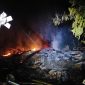Korsleting Listrik, Sebuah Gudang di Cidadap Sukabumi Ludes Terbakar