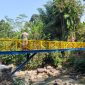 Selesai Diperbaiki dengan Konstruksi Besi, Jembatan Kamandoran Cibadak Kembali Beroperasi