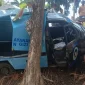 Rem Blong di Tanjakan, Mobil Pengangkut Makan Bergizi Gratis Tabrak Pohon di Sukabumi