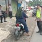 Polsek Sagaranten Tertibkan Sepeda Motor Pakai Kenalpot Brong